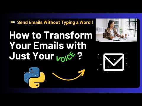 How to send an email without typing a word | Python email.