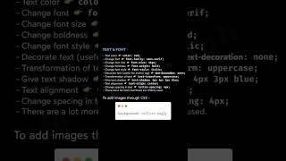 CSS CheatSheet #shorts #learnhtml5andcss3 #cheatsheet #webdesign #webdevelopment #coding #viral