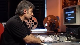 16mm & 35mm Film in the Cutting Room.