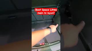 Why Boot Space Measure in litre ? #bootspace #automotive