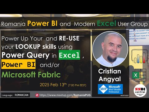 Power Up an RE-USE your LOOKUP Skills using Power Query | Cristian Angyal