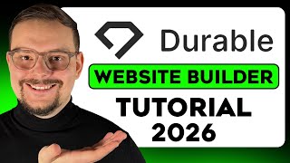 Durable Website Builder Tutorial - 2025 | How to Use Durable AI - Create and Launch a Website
