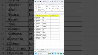Alphabetical series E #foryou #exceltips #exceltips #excelforbeginners #exceltutorial #excelnepal