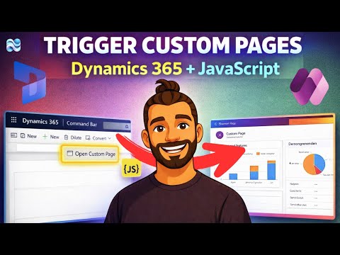 Dynamics 365: Trigger Custom Pages from the Command Bar with JavaScript