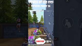 NOTHING PHONE 3A 120FPS GAMEPLAY 😱#MobileGaming#BGMI#CODMobile#GenshinImpact#AndroidGaming
