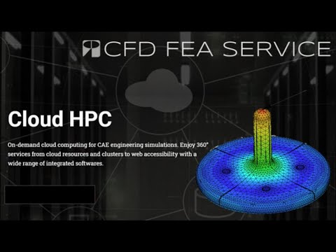 PrePoMax - CalculiX - cloud HPC - SpeedUp your FEM analysis