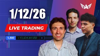 Live Trading GOLD, USD, SPX500 & More!