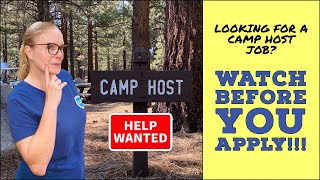 Camp Hosting Jobs - Things to Know Before Applying
