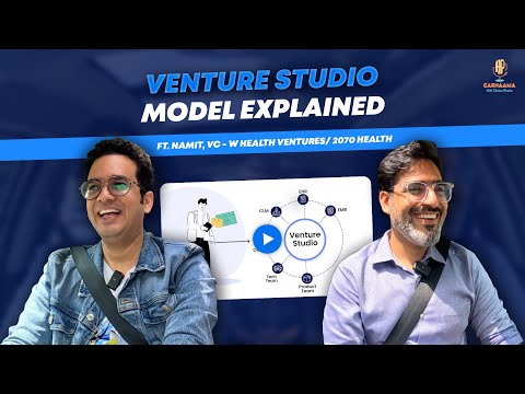 Venture Studio model explained | Ft. Namit Chugh (VC - W Health Ventures/ 2070 Health)