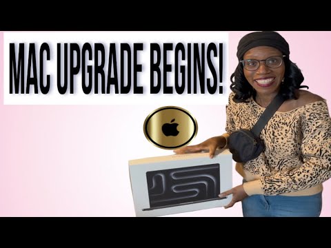 MacBook Pro 14! Unboxing My First Mac Ever! #upgrade #contentcreator  #macbookpro