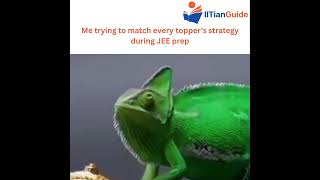 Trying Every Topper’s JEE Strategy Be Like…😂 #JEEprep #Relatable #iitianguide #memes #jeeproblems