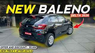 Maruti Suzuki Baleno Delta 2026 New Updated Model GST Price Features Mileage All Details 