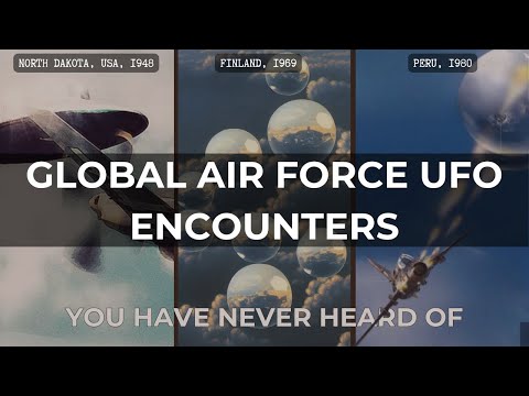 Global Air Force UFO Encounters You've Probably Never Heard of