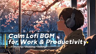 Calm Lofi BGM for Work & Productivity - Lofi BGM ✏️ Lofi [working / studying / walking]