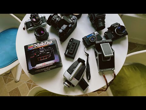 my film camera collection in 2022!