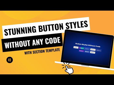 Create STUNNING Button Designs in Elementor Without Any Code