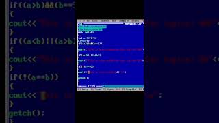 program for logical operators in CPP  | cpp logical oprators program