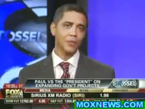 Ron Paul debates "Obama"