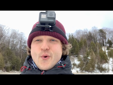 Snowshoeing in and around Bayfield, Ontario | Lake Huron | Vlog 6