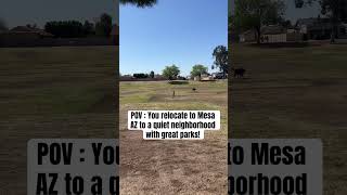 Mesa Az Neighborhoods