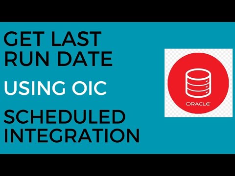 OIC Scheduled Integration to Get Last Run Date of the Integration