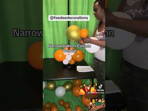 Narrow Balloon Column