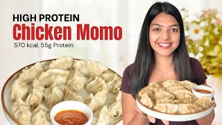 High Protein Homemade Chicken Momo | Healthy & Macro-Friendly 🍚✨