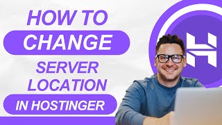 How do you change your internet server location in hostinger