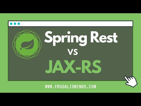 Using Spring Boot With JAX-RS(Jersey) - Comparing Spring Boot With JAX-RS