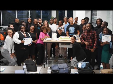 6-week Tech Sales Career Bootcamp Graduation