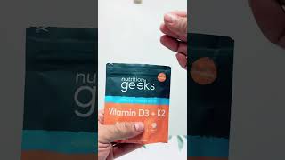 Boost your health with d3 + k2 #winterwellness #nutritiongeeks #microtablets