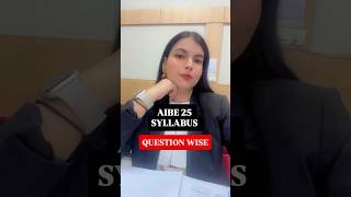 #AIBE2025 new syllabus #lawexam #lawstudent #aibe