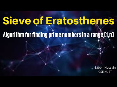 prime generator (bangla) || sieve of eratosthenes