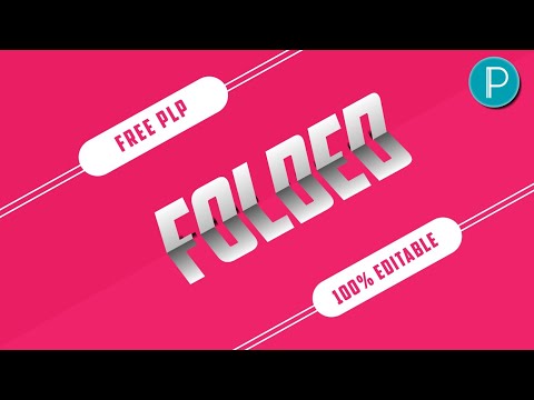 Unveiling the Art of FOLDED Text: Pixellab Tutorial by Tech Virtuoso