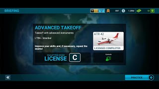Airline Commander ATR 42 LICENSE  C - Advanced Takeoff | TRAINEE  | #5
