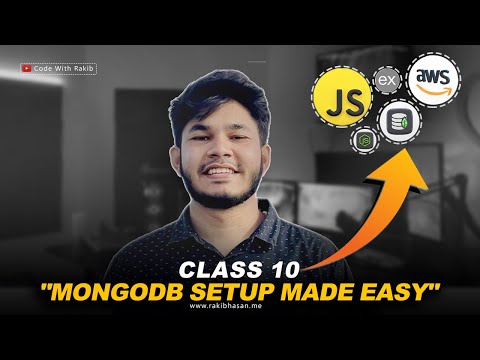 class 10: Connect MongoDB: Method 1 | Complete Backend Series 1.0 | Code with Rakib | Bangla