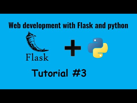 Web development with flask and python | Making a html form | Tutorial 3