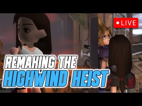 Tifa's Highwind Heist: Reimagining Part 3's Epic Escape | FF7 Restored Secrets Playthrough