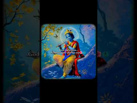 Trust the process... | #krishna #shortsfeed #flutemusic