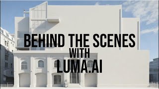 Luma Ai - Behind the Scenes → (Luma AI Tutorial)