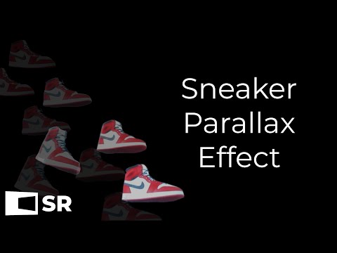 Sneaker Parallax Effect