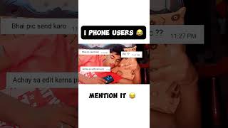 iPhone users 😂😭#apple #iphone #comedy #shorts #youtubeshorts #song #viralvideo