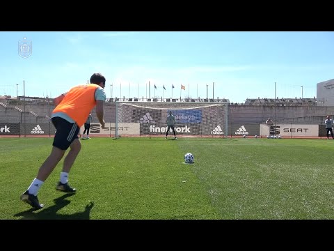 スペイン代表 PK練習 2021.3 Spain: Penalty Kick Practice