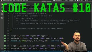 Code Katas #10 - Solving Code Wars Katas and Talking Through My Process