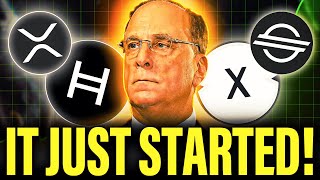 Larry Fink Just Told Us What's Coming For XRP HBAR XDC & XLM