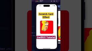 Scratch Card Effect SwiftUI Tutorial #ios #swiftui #programming #swift #animation #apple #coding