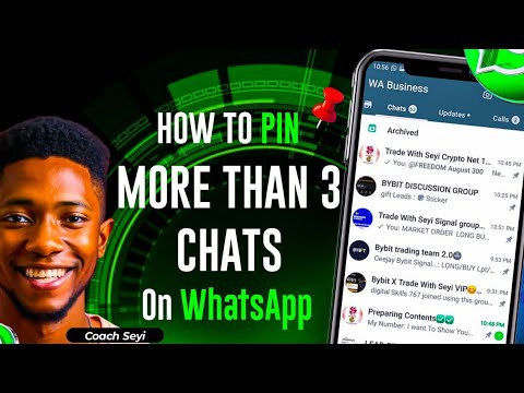 PIN MORE THAN 3 CHATS ON WHATSAPP