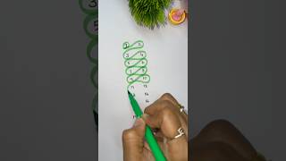 💚Fun with Numbers #123  #art #trending #shorts #satisfying #number #maths #drawing #funny #ytshorts