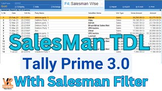 Salesman TDL for Tally Prime with Boost Sales | Tally TDL