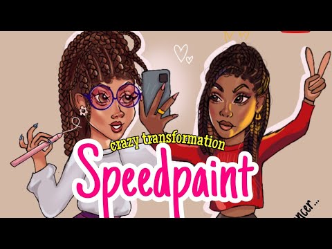 IBISPAINTX SPEEDPAINT:⭐Satisfying art video.💎ASMR